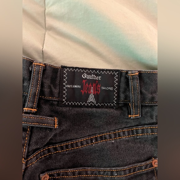Vintage Jean Paul Gaultier black jeans - Picture 8 of 12